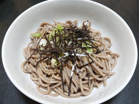 簡単育毛ゴマ蕎麦